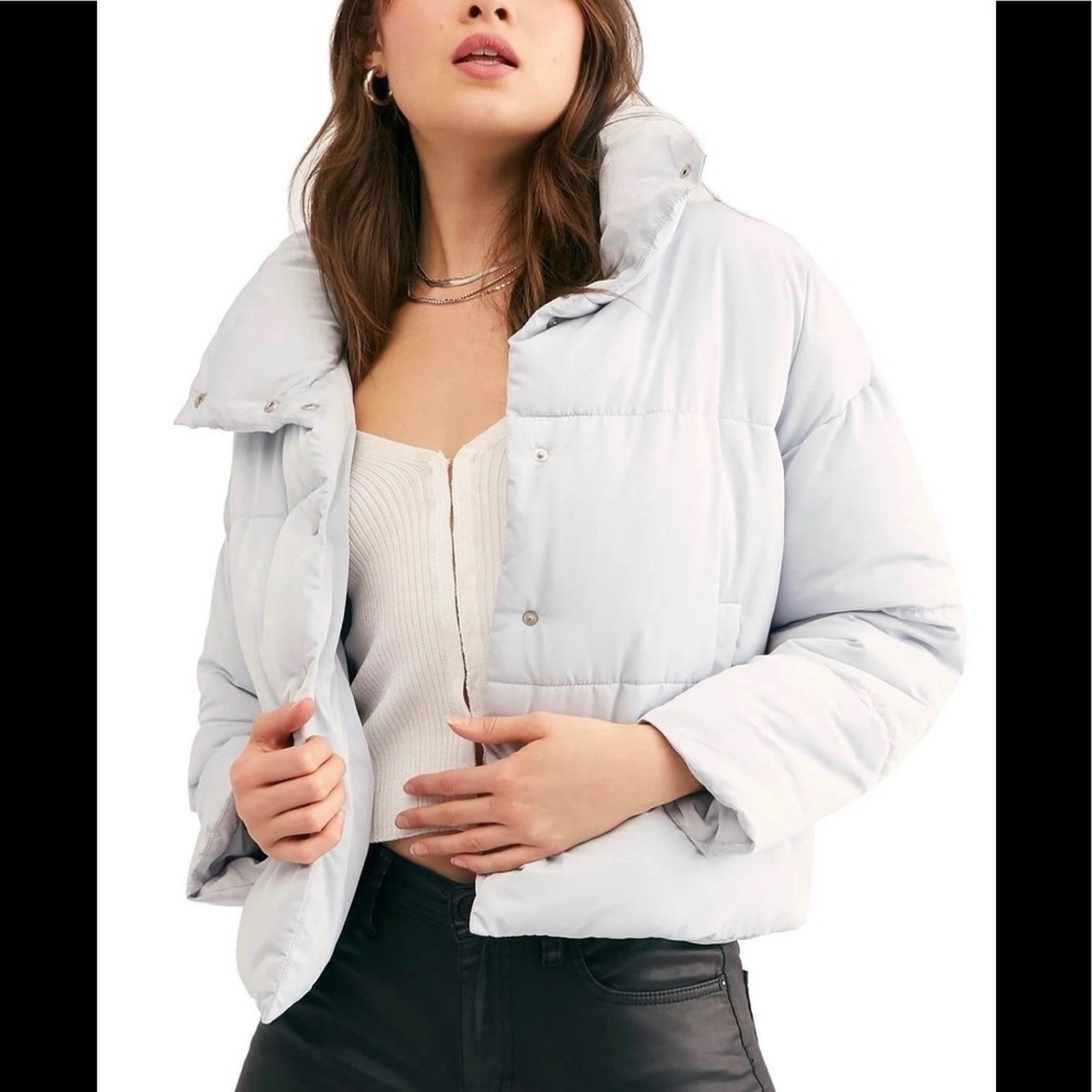 FREE PEOPLE WEEKENDER PUFFER JACKET NWT - Picture 2 of 12